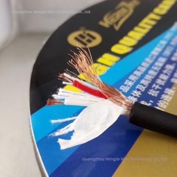 Hermjay Cablu microfon din cupru pur, dual-core, înfășurat 128, pentru audio și video, cablu mixer