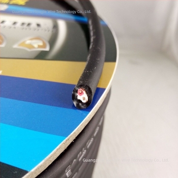 Hermjay Cablu microfon din cupru pur, dual-core, înfășurat 128, pentru audio și video, cablu mixer