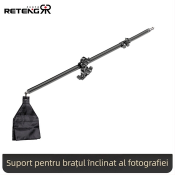 Suport de iluminat de tavan X140b – structură metalică, compatibil cu softbox și hârtie difuză, greutate 0,8 kg