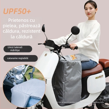 Husă anti-vânt pentru picioare pentru vehicul electric, groasă pentru toamnă–iarna, din plastic