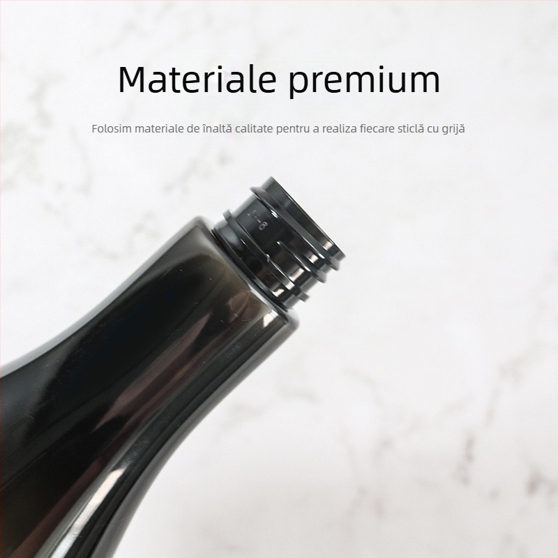 Sticluță de pulverizare pentagonală pentru salon de coafură – ceață fină, duză reglabilă, din plastic, 70 ml