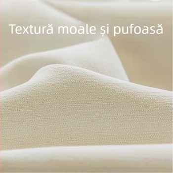 Cortine din Chenille Jacquard, blackout cu umbrire 71-90%, stil modern simplu, pentru living și dormitor