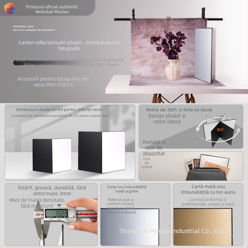 Echipament de iluminat pentru fotografia de produs – Brand: Mu island; Material: Altul; Utilizare: Fotografie de produse