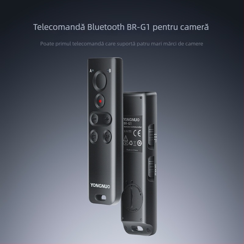 BR-G1 telecomandă Bluetooth pentru camere fără oglindă Canon, Sony, Fuji și Nikon