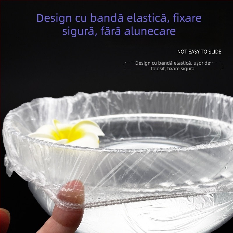 Saci de unică folosință pentru bazinul facial din salonul de înfrumusețare – sacoșe elastice din plastic – set complet