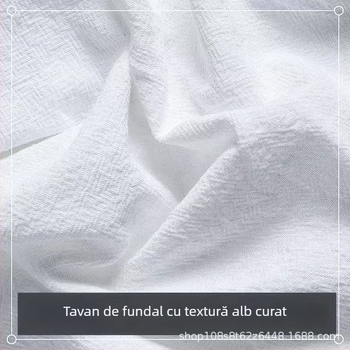 Fundal pentru fotografie, textură de bumbac, recuzită pentru fotografierea mâncării, potrivit pentru fotografii în decor