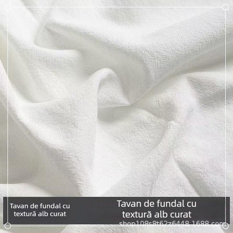 Fundal pentru fotografie, textură de bumbac, recuzită pentru fotografierea mâncării, potrivit pentru fotografii în decor