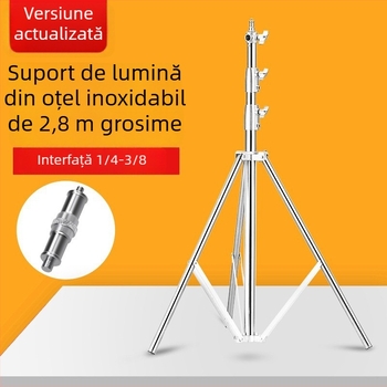 Suport lampă foto – compatibil universal, structură din aliaj de aluminiu, sarcină maximă 6–10 kg, greutate 2,9 kg