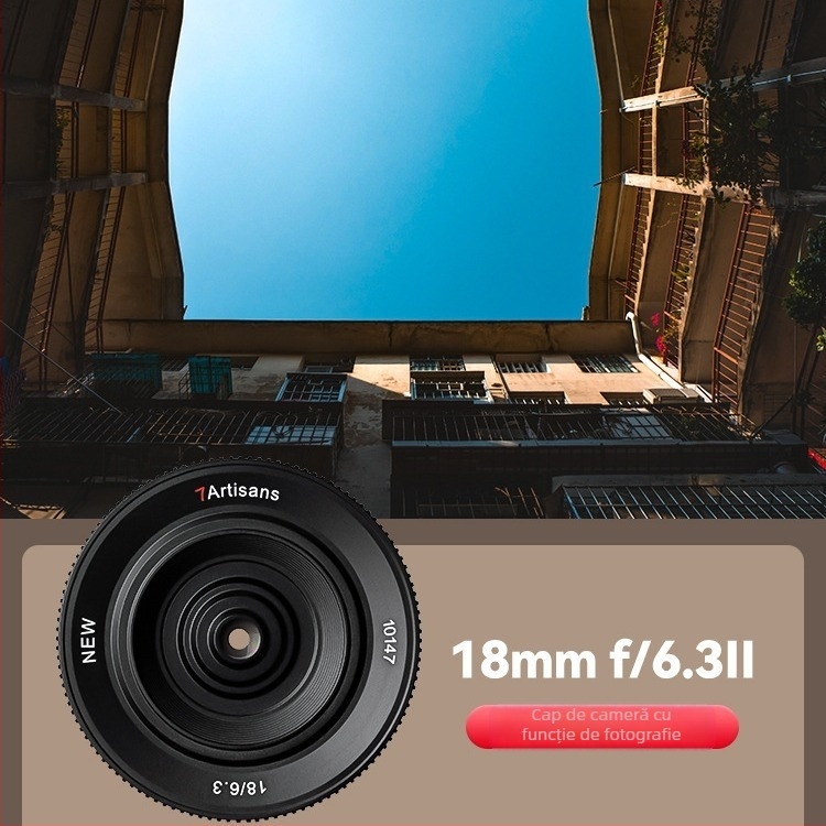 Seven Craftsmen 18mm F6.3 Macro Pancake obiectiv pentru Micro Four Thirds / montură Panasonic E