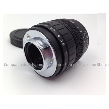 FS-LM3517 35mm F1.7 Obiectiv industrial pentru camere mirrorless, Carcasă metalică, Focalizare fixă standard, Distanță minimă de focalizare 0,3 m