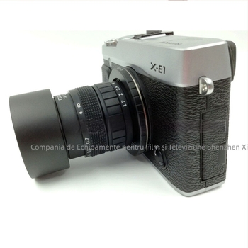 FS-LM3517 35mm F1.7 Obiectiv industrial pentru camere mirrorless, Carcasă metalică, Focalizare fixă standard, Distanță minimă de focalizare 0,3 m