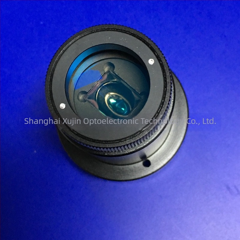 Lentilă opticǎ cu focală lungă pentru supraveghere; lentilă de proiecție infraroșu pentru endoscopie, procesare, proiectare și asamblare, focalizare