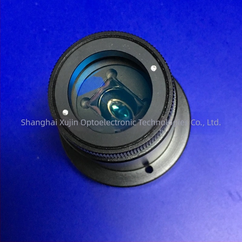 Lentilă opticǎ cu focală lungă pentru supraveghere; lentilă de proiecție infraroșu pentru endoscopie, procesare, proiectare și asamblare, focalizare
