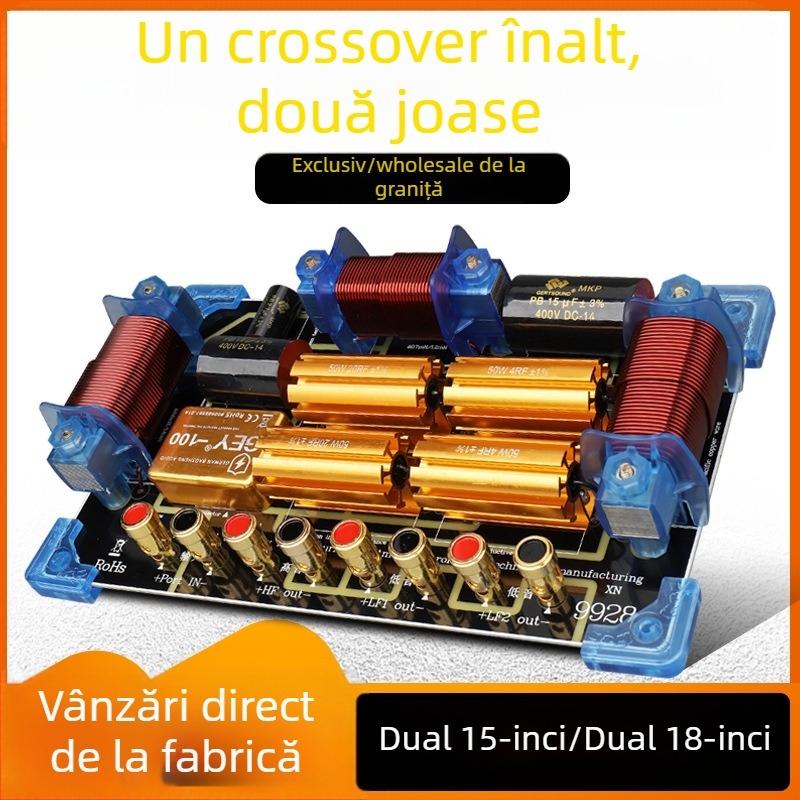 Gertsound 9928 – Linie de boxe pentru scenă, putere mare, crossover cu două căi