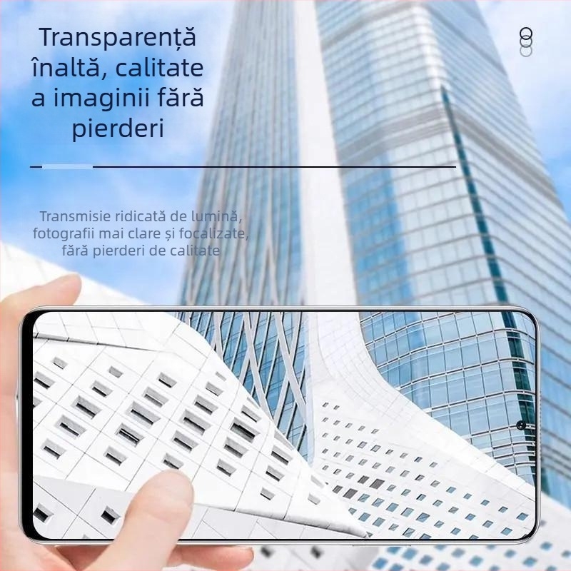 Protecție pentru lentila camerei pentru OnePlus Ace2 Pro – Cameră din spate, Acoperire totală, HD