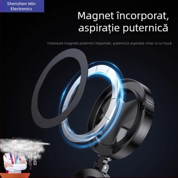 Filtru CPL polarizator pentru fotografie pe mobil, cu montaj magnetic, model CPL011, compatibil universal