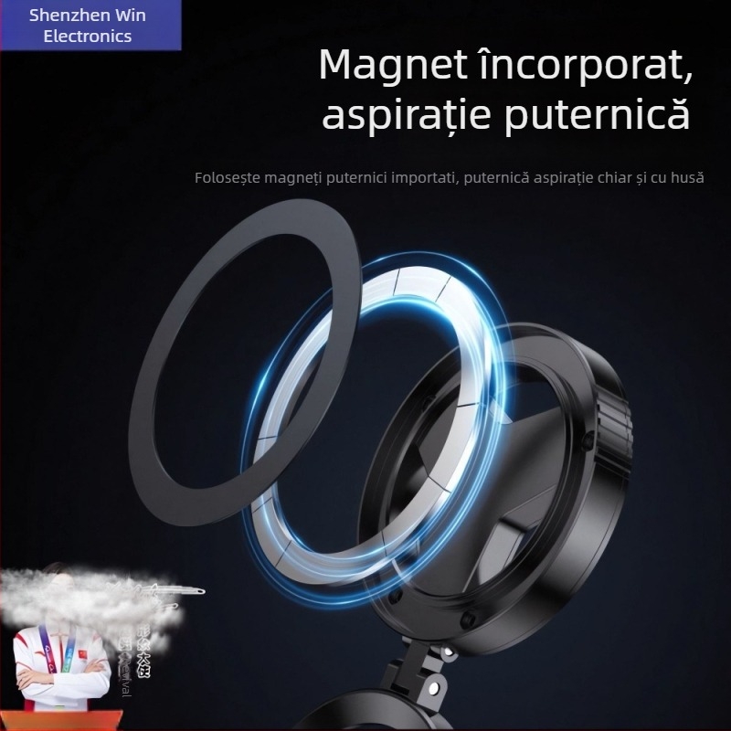 Filtru CPL polarizator pentru fotografie pe mobil, cu montaj magnetic, model CPL011, compatibil universal