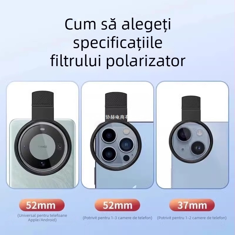 Filtru polarizant pentru telefon pentru fotografie de înaltă definiție — filtru ND, model GZM
