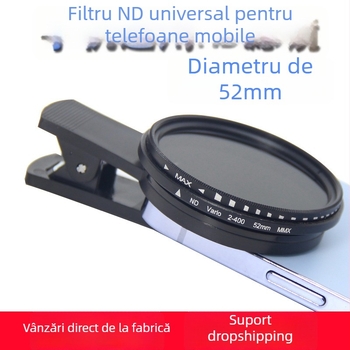 Filtru reglabile ND2-400 pentru camera telefonului, polarizator anti-laser pentru fotografii la concerte