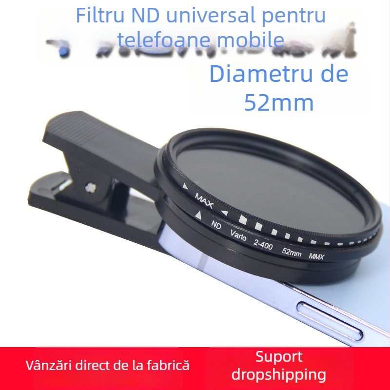 Filtru reglabile ND2-400 pentru camera telefonului, polarizator anti-laser pentru fotografii la concerte