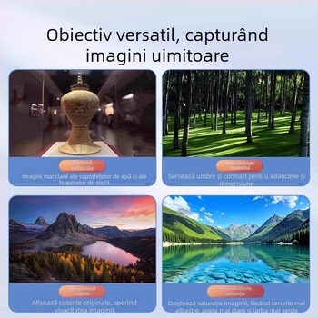 CPL polarizator pentru telefon mobil — filtru foto HD profesional, universal