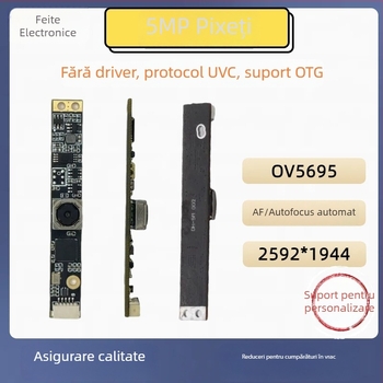 Modul cameră USB cu recunoaștere facială și potrivire cu card ID, focalizare automată, USB 2.0, microfon încorporat