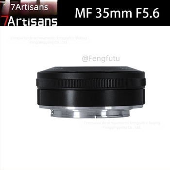 7Artisans 35mm F5.6 ELZ Mount, obiectiv biscuit full-frame cu focalizare manuală