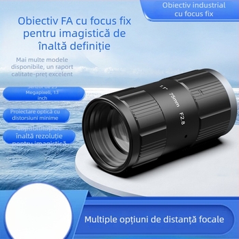 CS-Chensheng FA obiectiv fix pentru camere industriale, interfață C, distorsiune redusă, imagine ultra clară