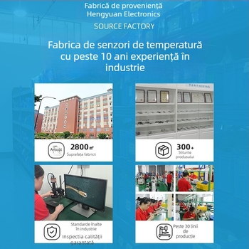 Senzor de temperatură cu termistor, sondă din alamă filetata, 50K 3950, HY-TB073-SM-2A-50K pentru temperatura apei motocicletei