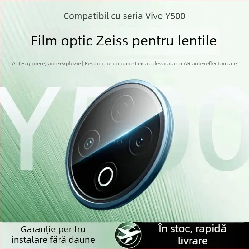 Protector pentru obiectivul camerei Vivo Y500 – sticlă temperată, all-in-one HD film, protecție anti-cădere