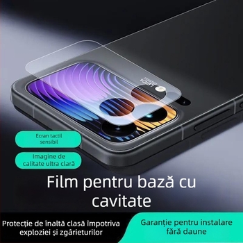 Kit protecție ecran Xiaomi 17 Pro / 17 Pro Max: folie obiectiv, sticlă temperată pentru ecranul din spate, claritate HD, protecție anti-cădere pentru ecranul secundar