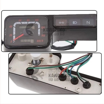 Panou de instrumente pentru motocicletă Honda XR250, CRM250, Baja250 — carcasă electronică din plastic, 490 g, personalizare disponibilă, marcă privată autorizată