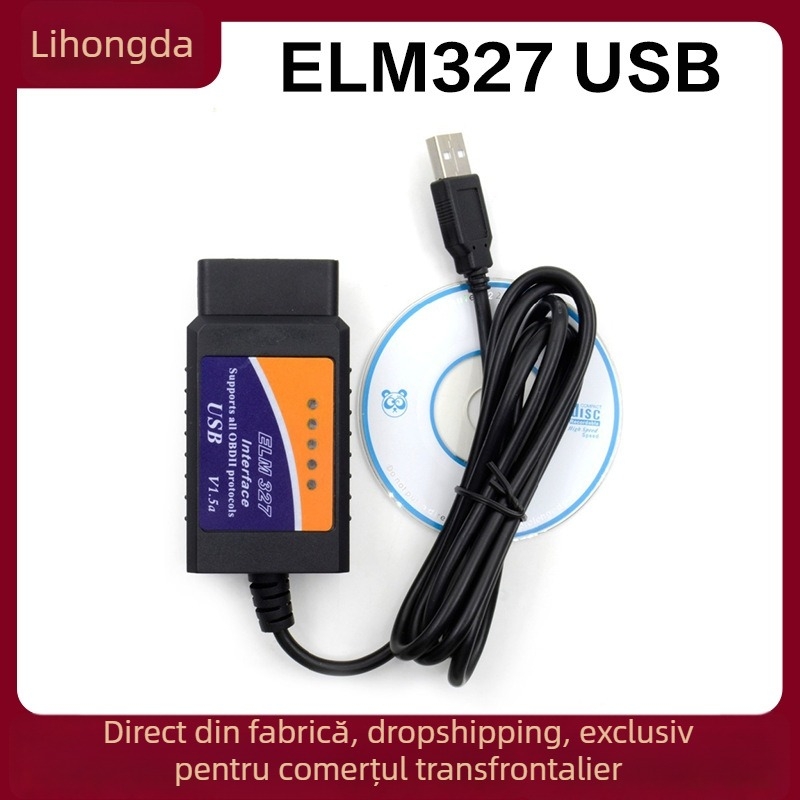 ELM327 USB V1.5 Scaner auto OBD2 – instrument de diagnoză auto