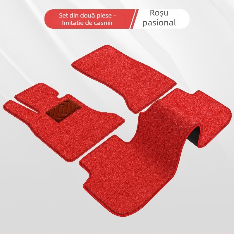 Covor de podea pentru mașină — impermeabil, rezistent la uzură, catifea întoarsă, talpă din piele, pentru mașină specială