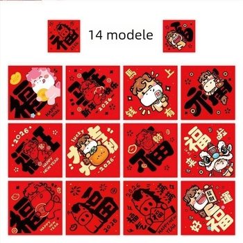 2000 de autocolante cu binecuvântări pe sul pentru Anul Calului – decor DIY pentru jurnal și pungă cadou