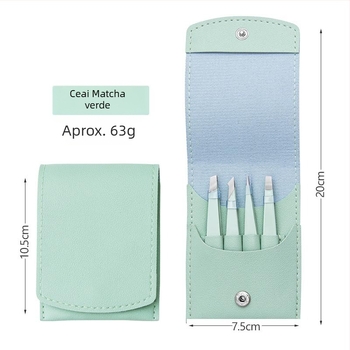 Ashby set pensete sprânene din oțel inoxidabil, 4 piese, origine Yangjiang