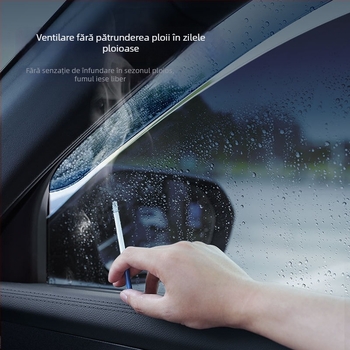 Rain guard pentru geamuri auto | Material acrilic | Compatibil cu Bgg | Fără personalizare