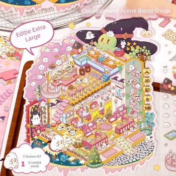 Kit autocolante 3D pentru scenă DIY – Personalizare: Da; Brand: Altul; Număr total de pixeli: Altul – Jucărie de relaxare