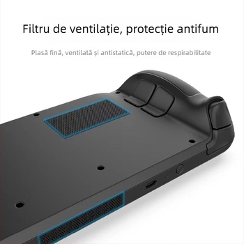 Kit de Protecție SteamDeck OLED: dopuri de praf, etichete pentru butoane/touchpad, capace din silicon pentru joystick (Compatibilitate: SteamDeck OLED/SteamDeck; Tip: set de protecție împotriva prafului; Greutate: 27 g; Versiune: Simplă)