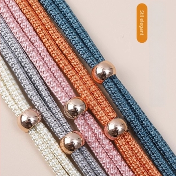 Legături pentru perdea cu perle, accesorii din țesătură pentru perdea, stil simplu și modern