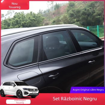 Touareg 2019-2021 Kit de profile ferestre și grilă frontală – oțel inoxidabil – Broadfield