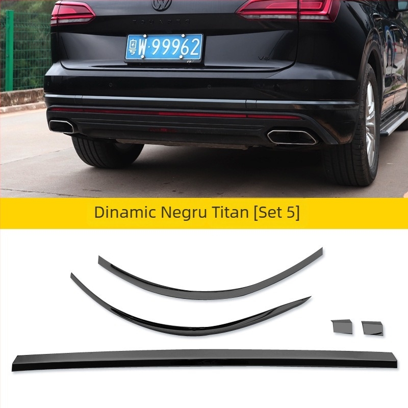 Touareg 2019-2021 Kit de profile ferestre și grilă frontală – oțel inoxidabil – Broadfield