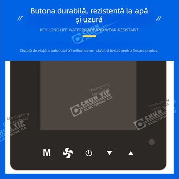 Comutator membrană PET cu suprafață tactilă capacitivă și panou de control din acrilic, imprimare silkscreen, pentru echipamente medicale
