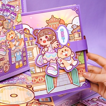 Carte liniștitoare pentru copii – Tema Little Mochi, Crăciun și Anul Nou, Stil Jiangnan antic, Jucărie pentru școala primară (Procesare și personalizare: Da; Brand: Alte; Pixeli totali: Alte)