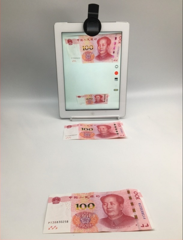 oglindă de colț cu magnet, rotativă și pliabilă, cu lentilă - pentru iPad și telefoane, ideală pentru artă și caligrafie