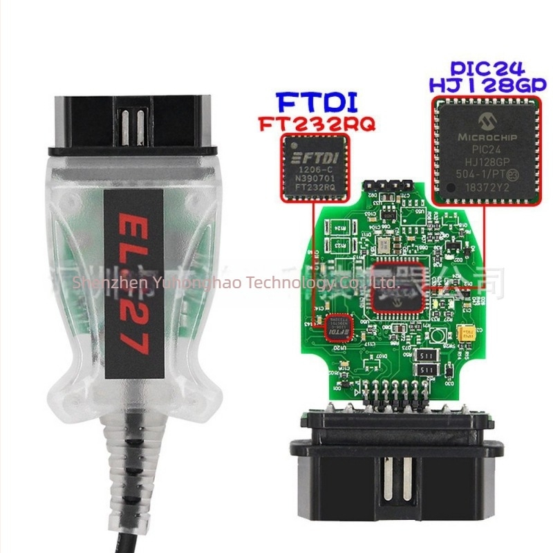 OBD2 ELS27 – instrument de diagnoză a defectelor auto pentru Ford, Mazda, Lincoln, Mercury; alimentare 12-24V, temperatură de funcționare 56°C, Model Els27, Brand AERMOTOR