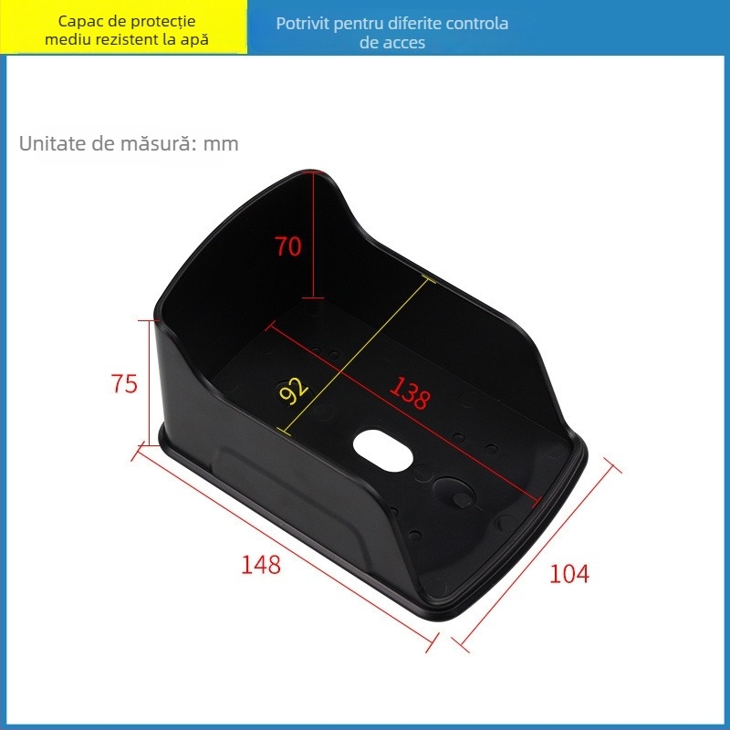 YiToo capac de ploaie pentru mașina de control al accesului