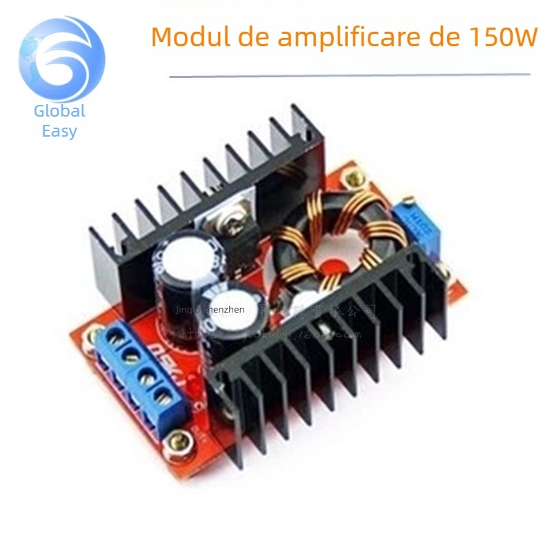 SUNLEPHANT 150W modul de boost DC-DC pentru alimentare auto și laptop, intrare 10-32V, ieșire 12-35V reglabil