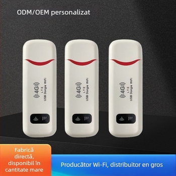 Router WiFi portabil 4G cu interfață USB - 150 Mbps, IEEE 802.11b/g/n, benzi B1/B3/B5