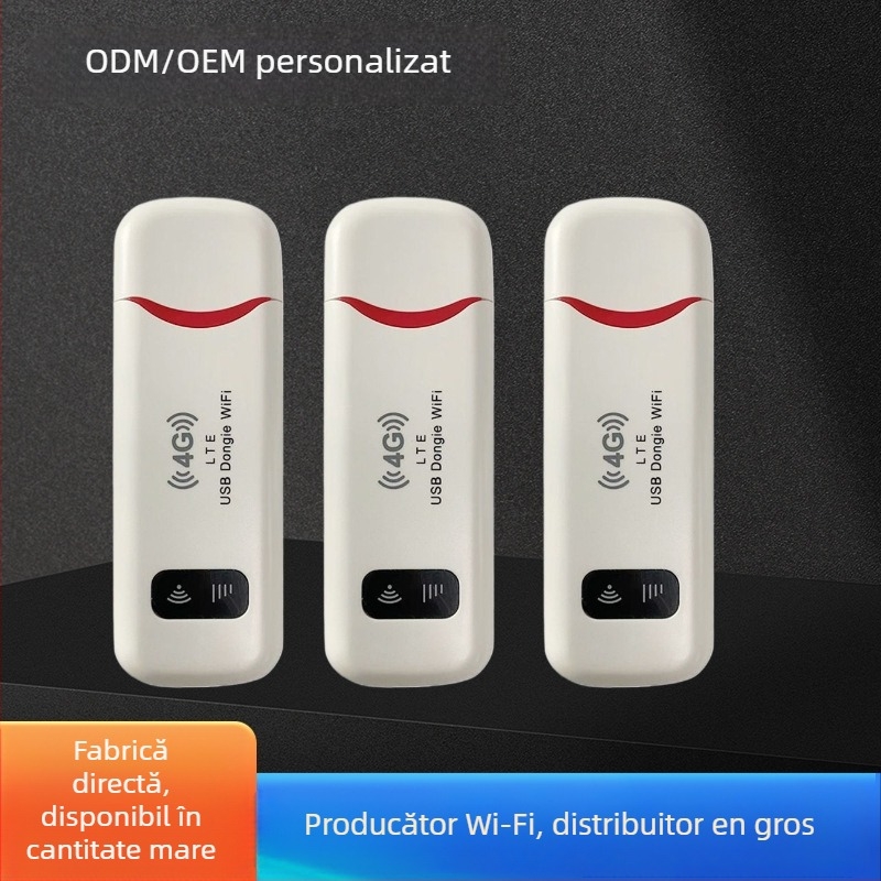 Router WiFi portabil 4G cu interfață USB - 150 Mbps, IEEE 802.11b/g/n, benzi B1/B3/B5